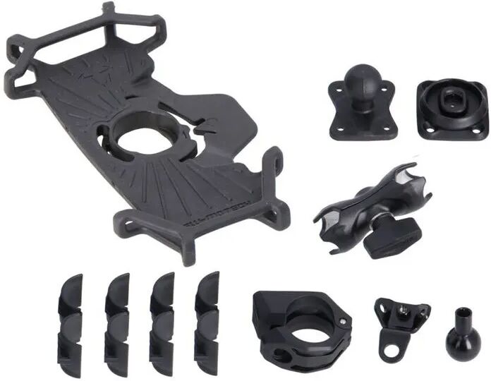 Sw-motech Soporte Para Teléfono Gps/smartphone T-lock Large Black One Size
