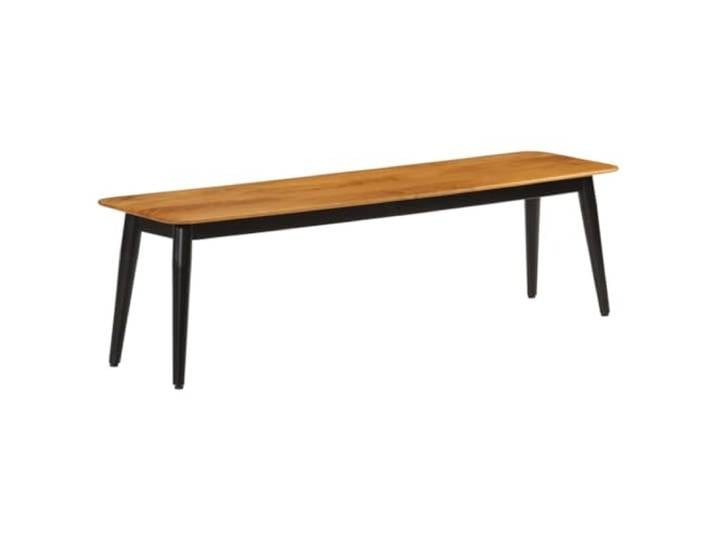 GBCDSWBR Sitzbank 160x40x45 cm Mangoholz & Eisen Industriestil Robustes Massivholz, Pulverbeschichtete Beine, Vielseitig einsetzbar