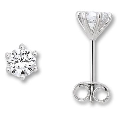 Paar Ohrhänger ONE ELEMENT "Zirkonia Ohrringe Ohrstecker aus 925 Silber", silber, Ohrringe, Damen, Damen, Silber 925 (Sterlingsilber), Kleines Statement – persönlich, stilvoll, alltagstauglich
