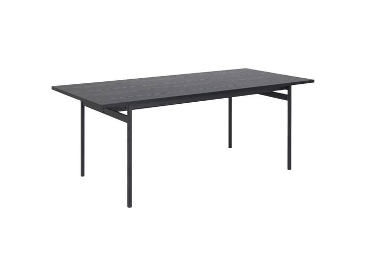 Esstisch, Schwarz, Metall, rechteckig, eckig, 90x74x200 cm, Reach, Esszimmer, Tische, Esstische