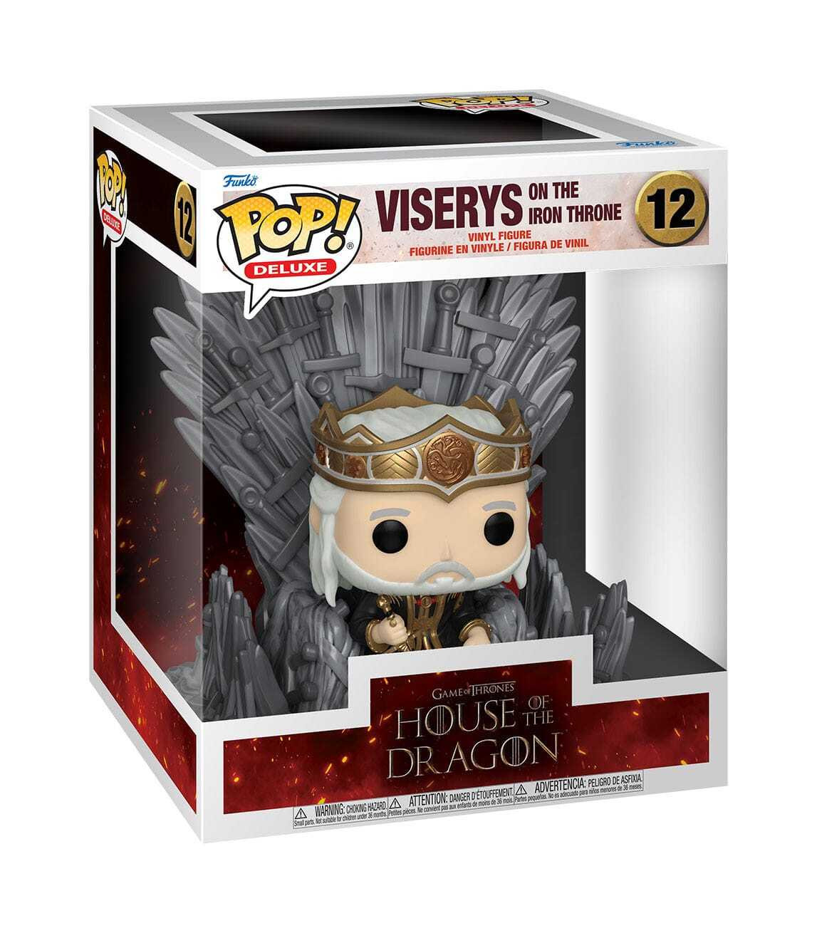 Funko Pop! Deluxe House of the Dragon - Viserys op de troon 12