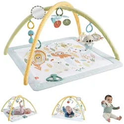 Fisher-Price, Krabbeldecke + Spielbogen, Simply Senses