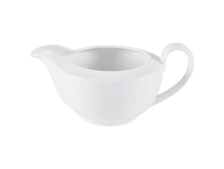 Seltmann Weiden Sauciere, Weiss, Keramik, 450 ml, Made in Germany, Geschirr, Geschirrserien