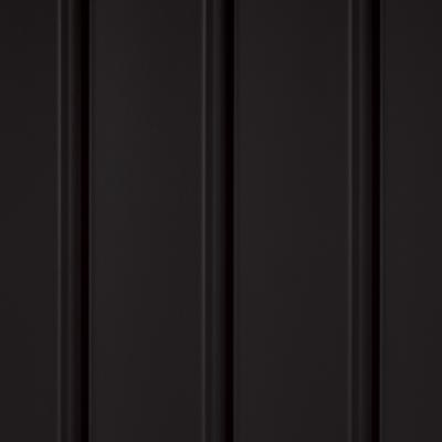 CertainTeed Universal Triple 4 Inch Solid Vinyl Soffit Black - 6 Foot - 16 PCS (cut)