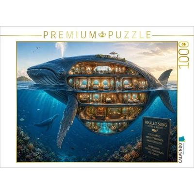 CALVENDO Puzzle Whales Song Resort | 1000 Teile Lege-Größe 64x48cm Foto-Puzzle für glückliche Stunden