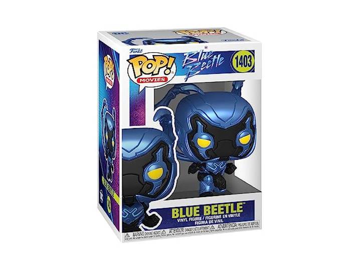 Funko KNALLEN! FILMS: Blue Beetle - Blue Beetle Crouching (stijlen kunnen variëren)