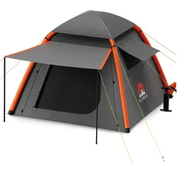 Eloneo, Zelt, (Aufblasbares Zelt, 6.50 kg, 4 Personen)