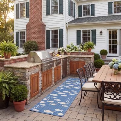 SAFAVIEH Courtyard Illa Indoor/ Outdoor Waterproof Patio Backyard Rug