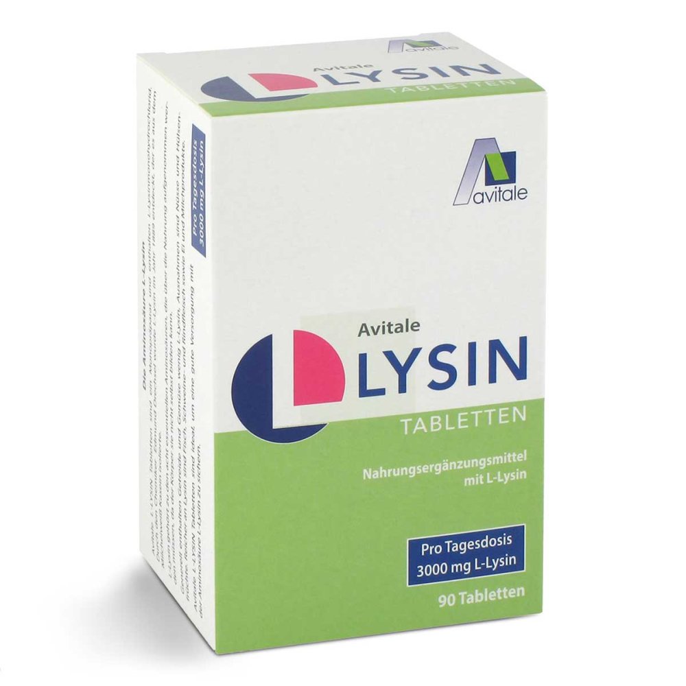 Avitale GmbH L-lysin Tabletten bei Lippenherpes 750 mg 10326139