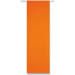 Arsvita Flächenvorhang Alessia orange - möhre mit Technik