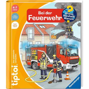tiptoi Spielbuch 49227, Bei der Feuerwehr, 4-7 Jahre, interaktives Sachbuch