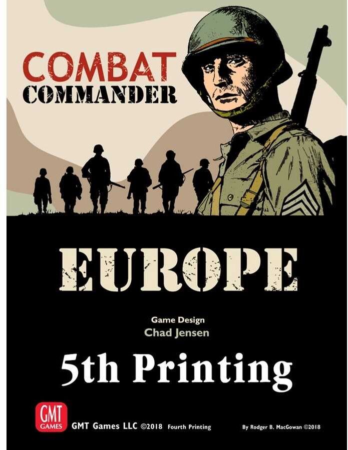 Combat Commander: Europe 5th Printing, Card-Driven Tactical Board Game by GMT Games