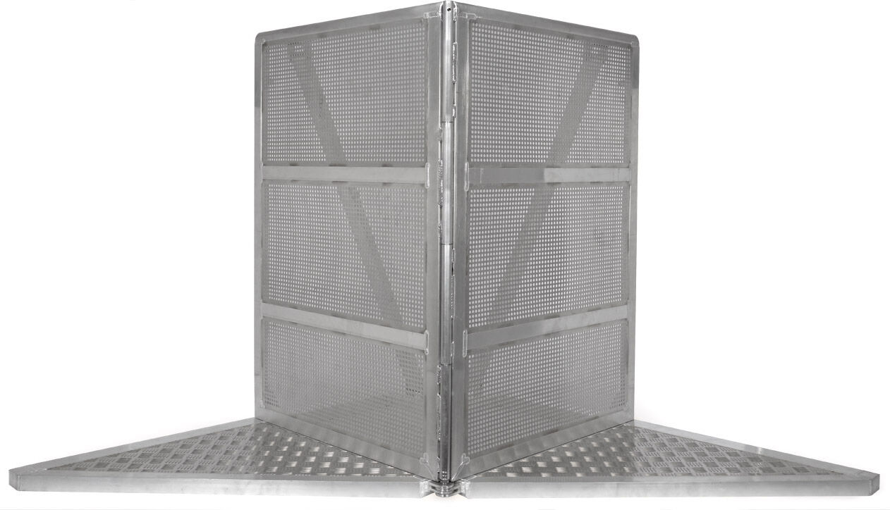 Bullstage Stagebarrier Winkelelement Variabel 90° Bis 180° - Vario Corner