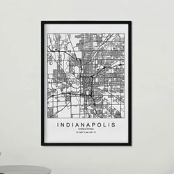 POSTER Indianapolis Us-Film A3 Rahmenlos