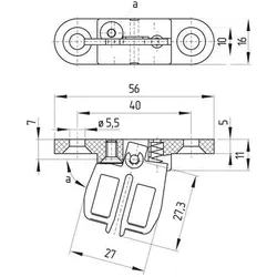 Schmersal Betätiger beweglich AZ 15/16-B2
