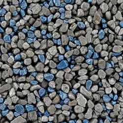 Terralith Metallic - Steinteppich WAND -metallic mix 207- für 1 qm