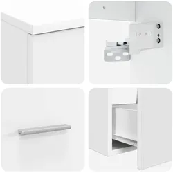 vidaXL, Badmöbelset, Badezimmer Set