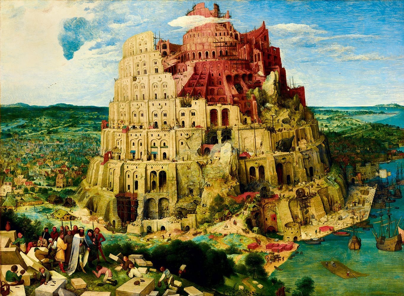 Bluebird Puzzel Toren van Babel 3000 stukjes