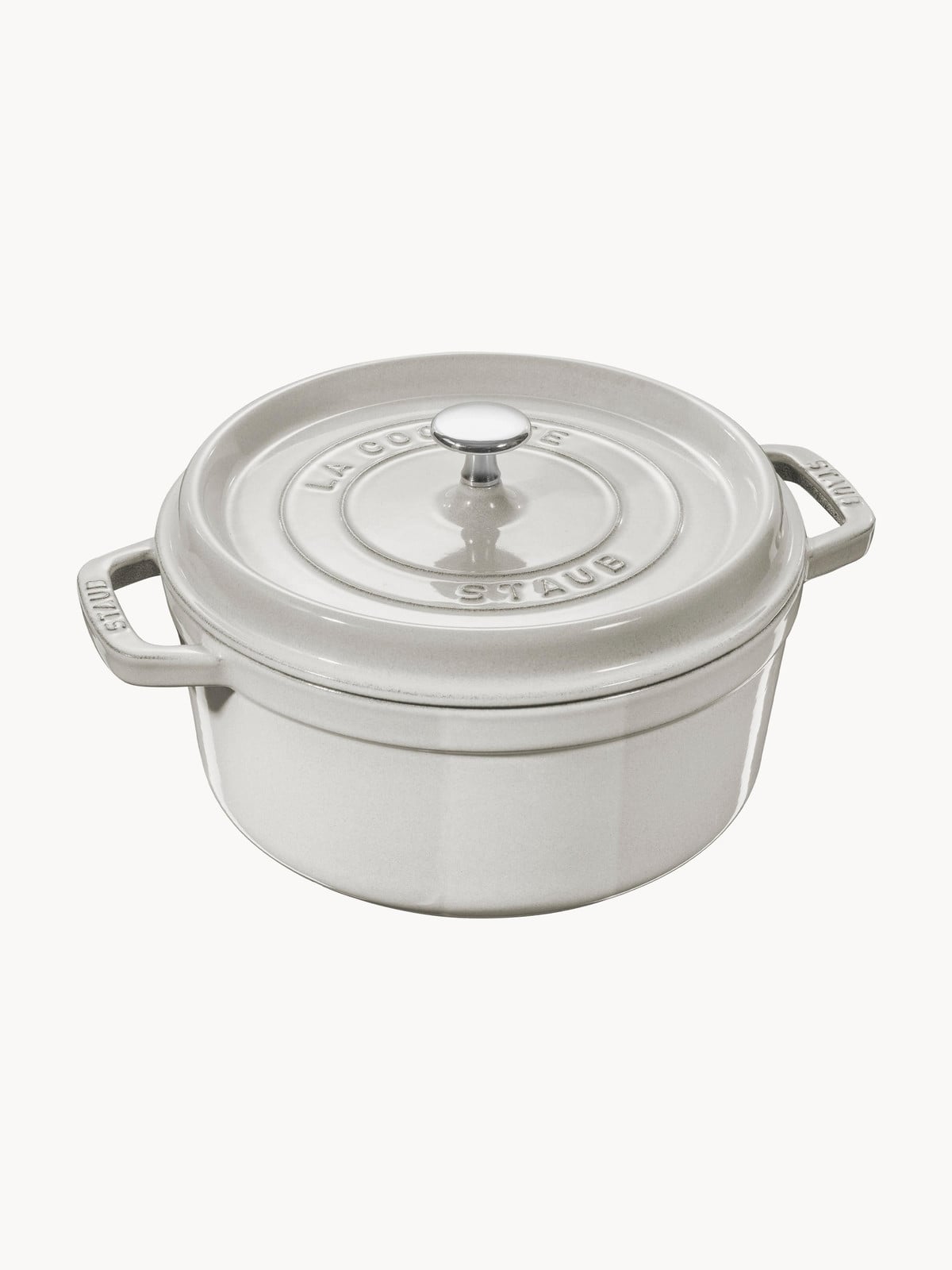 Staub Ronde braadpan La Cocotte uit gietijzer