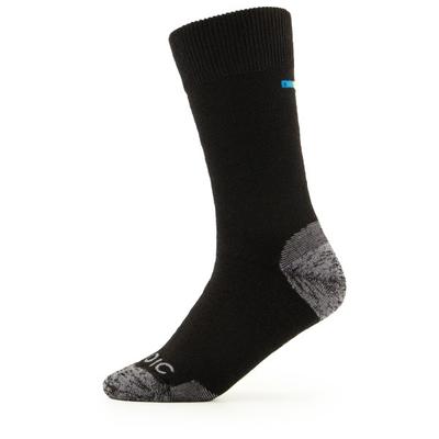 Stoic - Merino Hiking Crew Socks - Wandersocken 42-44 | EU 42-44 schwarz