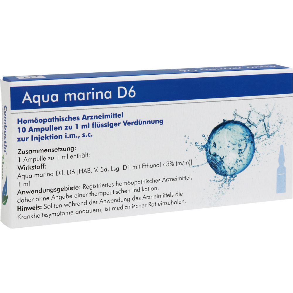 Aqua Marina D 6 Ampullen 10x1 ml