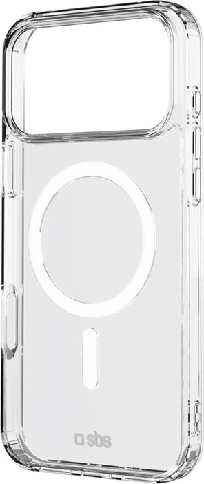 SBS Light Mag Cover mit MagSafe für iPhone 17 Pro Max transparent