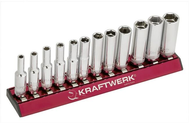 Kraftwerk Jeu de douilles longues MagAlu 1/4