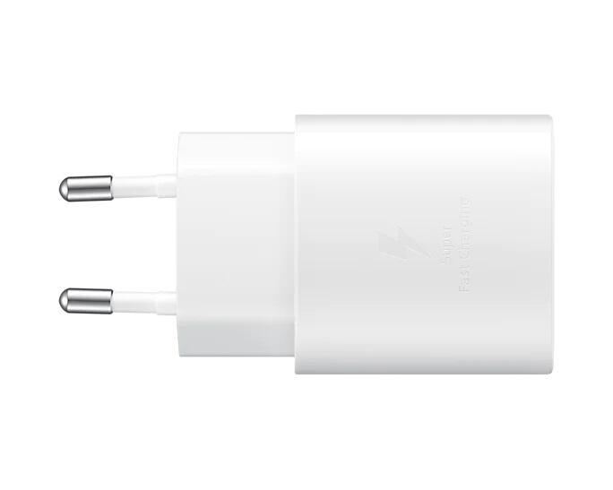 Samsung EP-TA800 25W USB-C Schnellladegerät, weiß EP-TA800NWEGEU