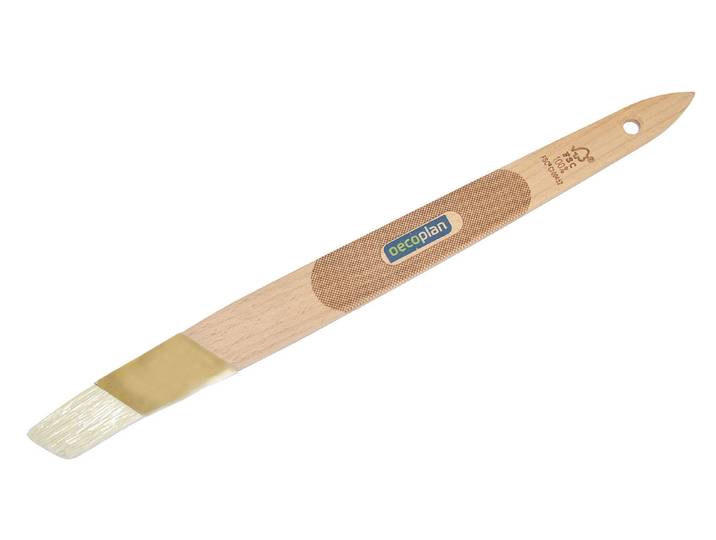 Oecoplan Acryl-Plattpinsel Holz 2 cm