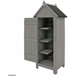 HTI-Living, Gartenhaus + Gartenschrank, Wilbur