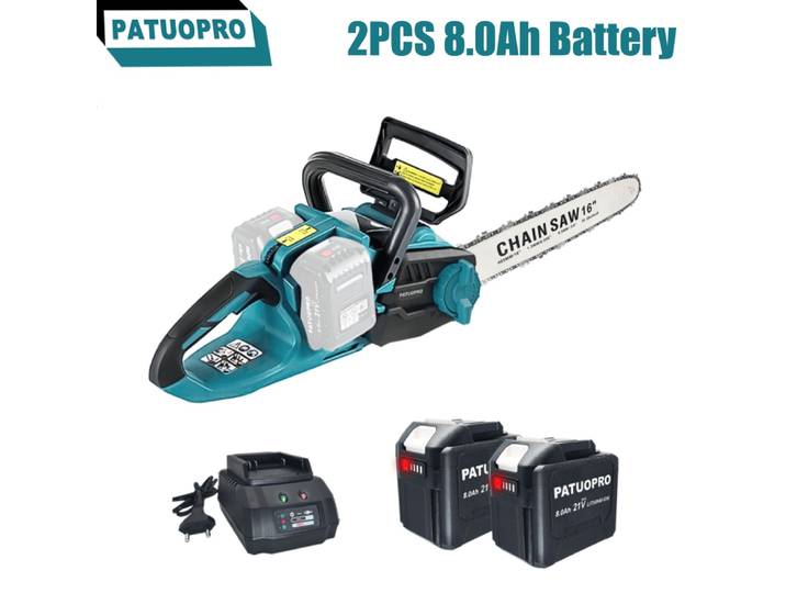 Makita – tronçonneuse électrique sans fil de 16 pouces, outils de travail du bois rechargeables pour branche de verger, coupeur portatif pour batterie
