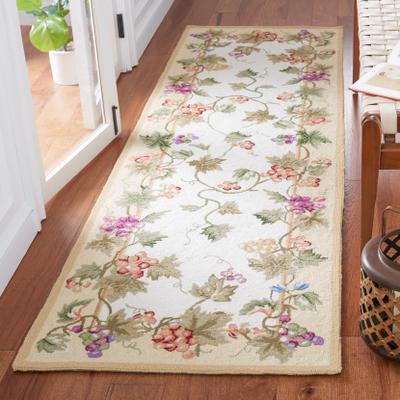 SAFAVIEH Handmade Chelsea Britta French Country Wool Rug