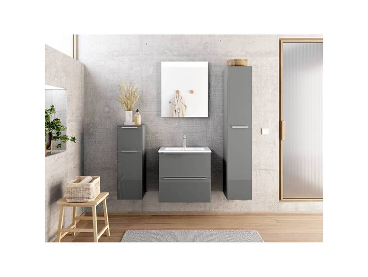 Flächenspiegel MYBA I 60cm Silber 60cm