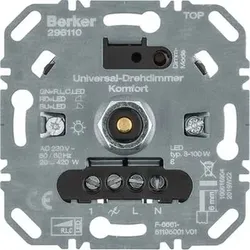 Dimmer Dreh/Druckkn 20-420W uni UP Lichtwertspeicher