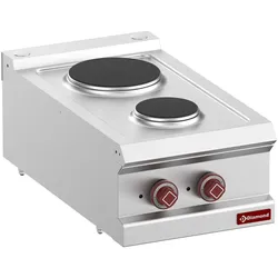 Elektrischer Gasherd mit 2 runden Platten - Top- (E7/2P4T-N)