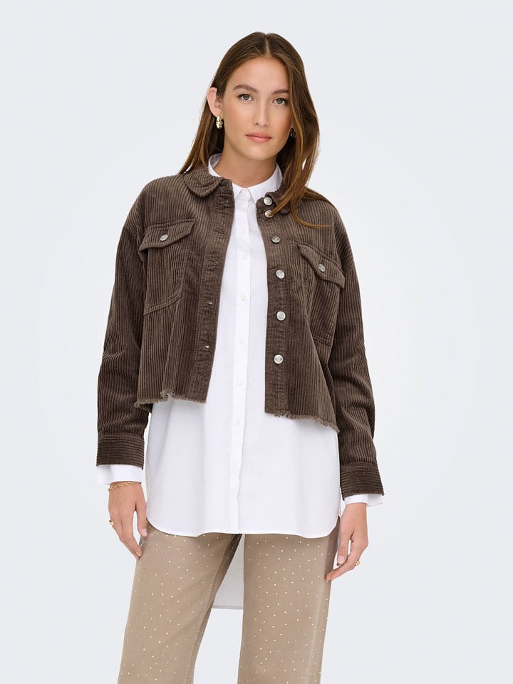 ONLY Übergangsjacke in Braun - XS