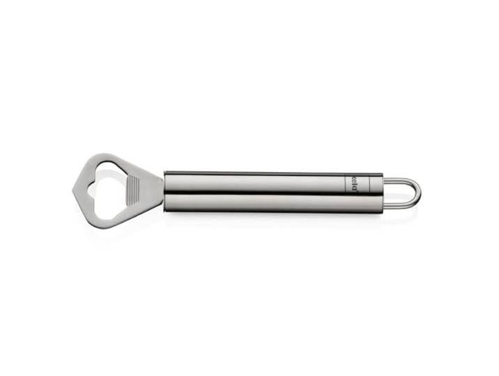 kela Rondo Flesopener, roestvrij staal, 16 cm, bieropener, flesopener met blikopener, vaatwasmachinebestendig, glanzend