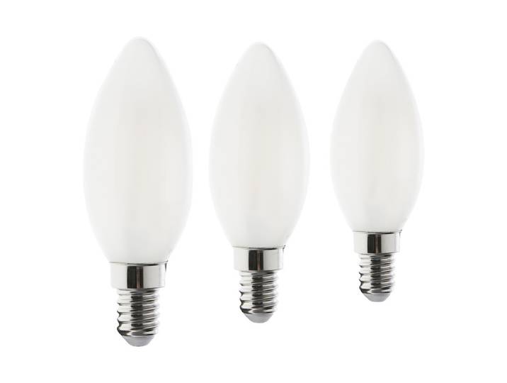 Osram LED-Leuchtmittel Base Klassisch E14 Warmweiss 4 W