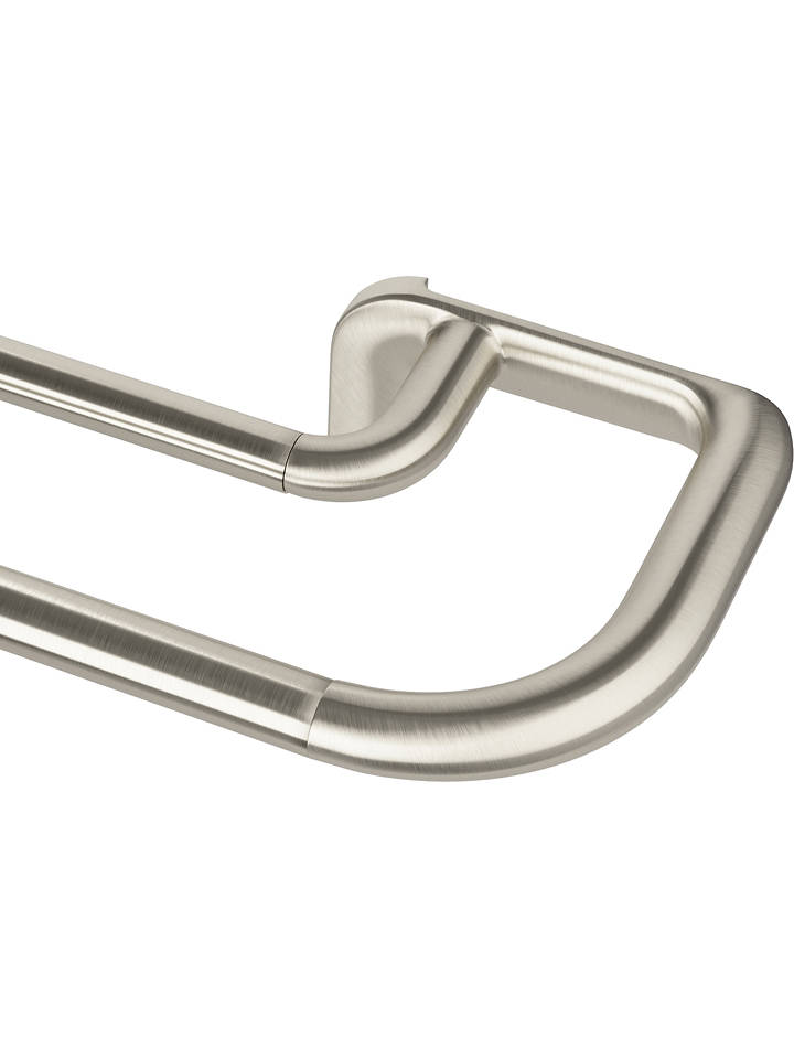 umbra Doppelgardinenstange ''Twilight'' in Nickel - (L)213 cm - onesize