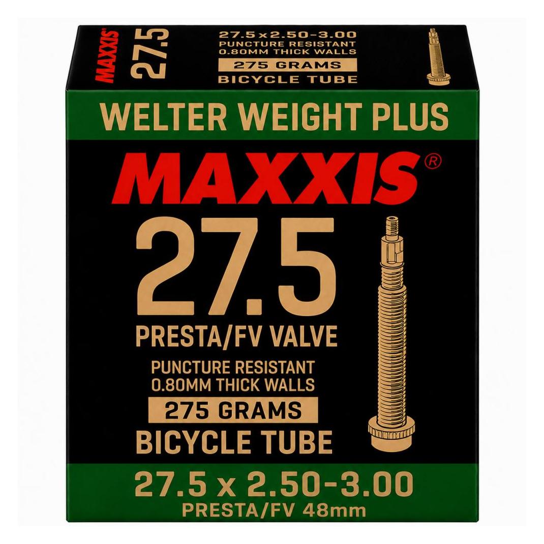 Maxxis Welter Weight Schlauch 27.5x2.5/3.0" (Presta (SV), 27.5", 36 mm) (2333)