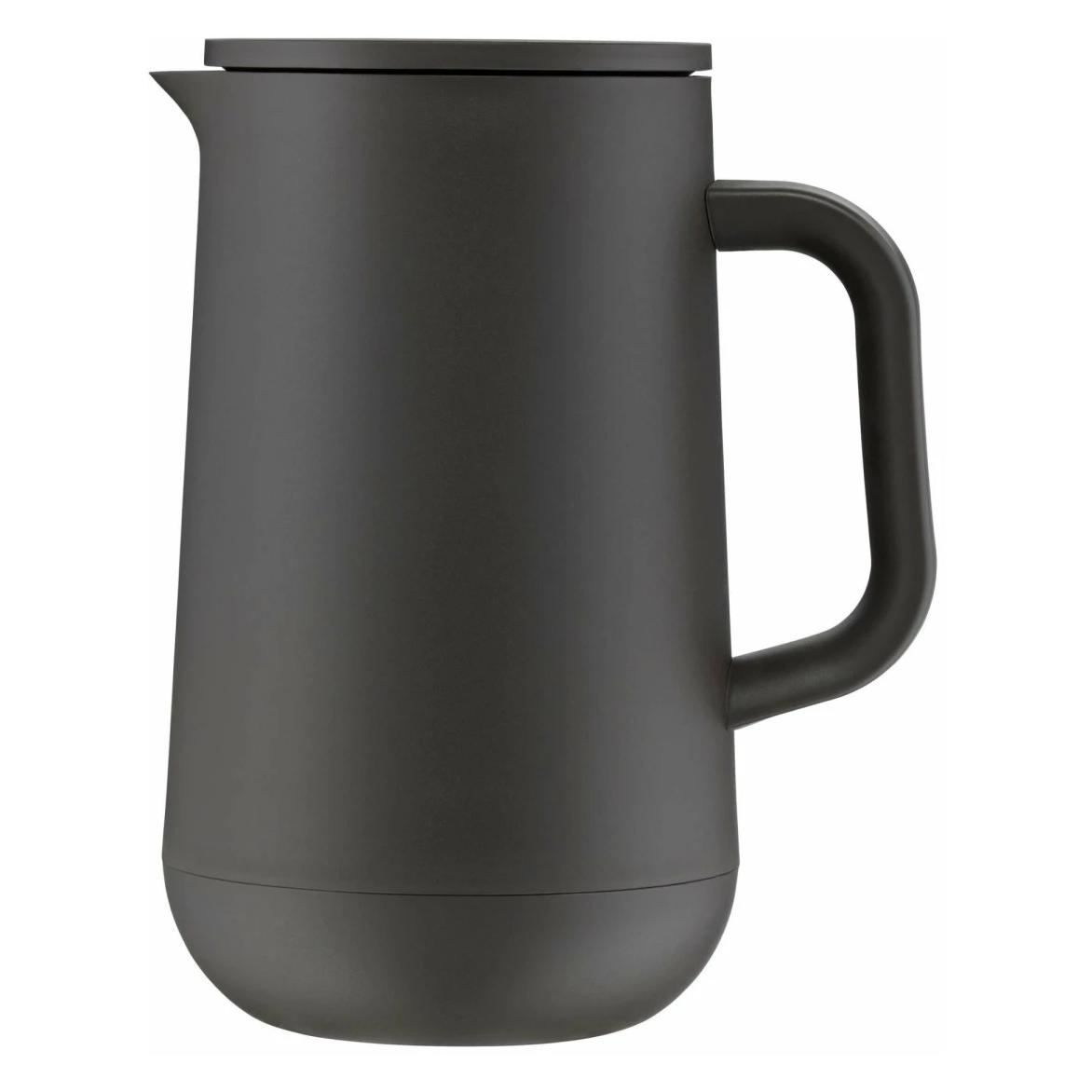 WMF Thermoskanne Isolierkanne 1,0l Impulse Tee Kaffee Trinkflasche Edelstahl (1 l) (06.9068.7390)