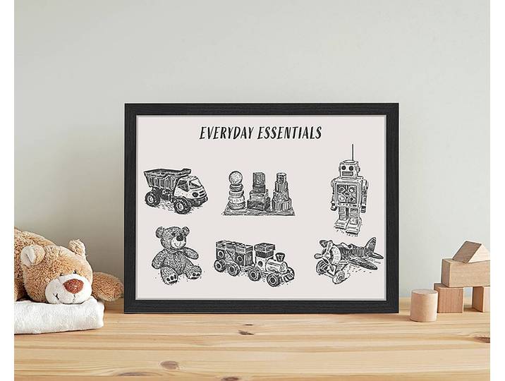 Bild Everyday Essentials 33 x 43cm Multicolor