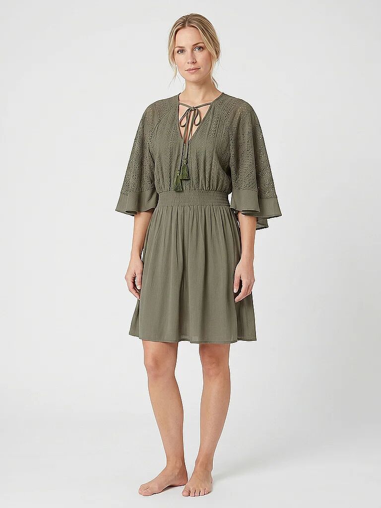 LASCANA Damen Strandkleid olive   44 W