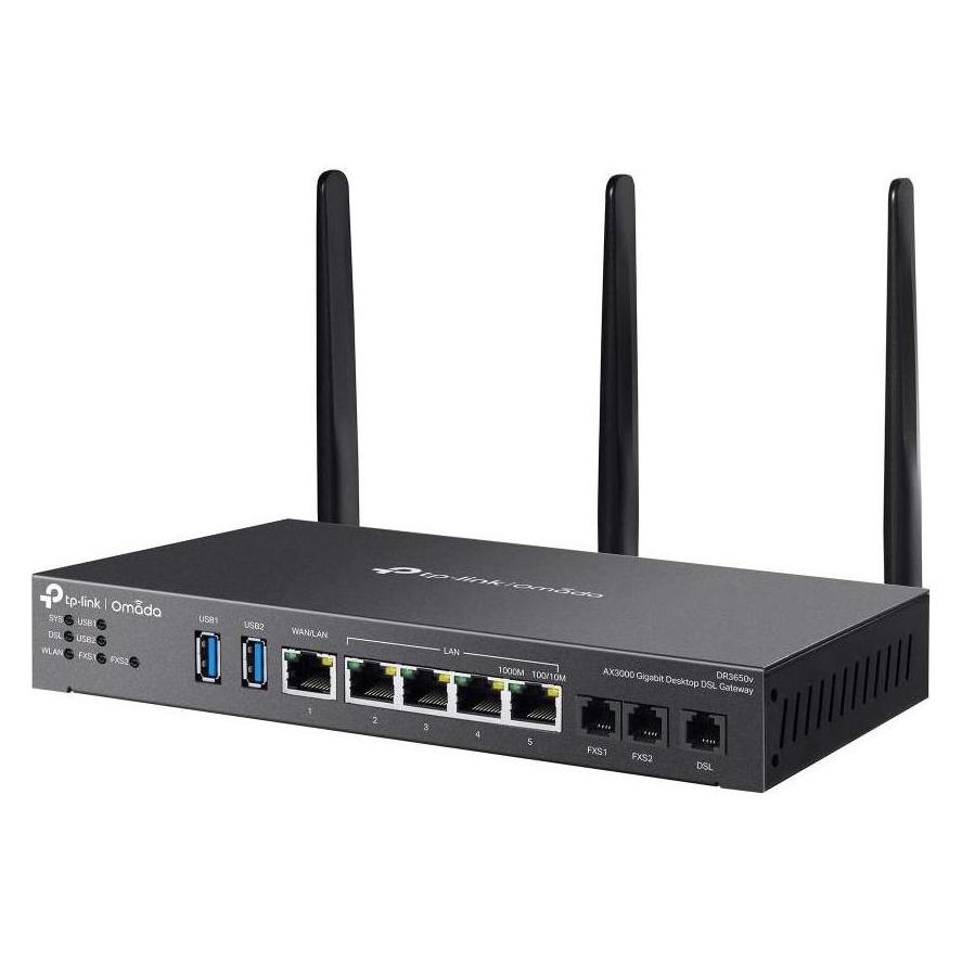TP-Link AX3000 Wi-Fi 6 VDSL2 Desktop-Gateway mit Omada Cloud-Management (425373)