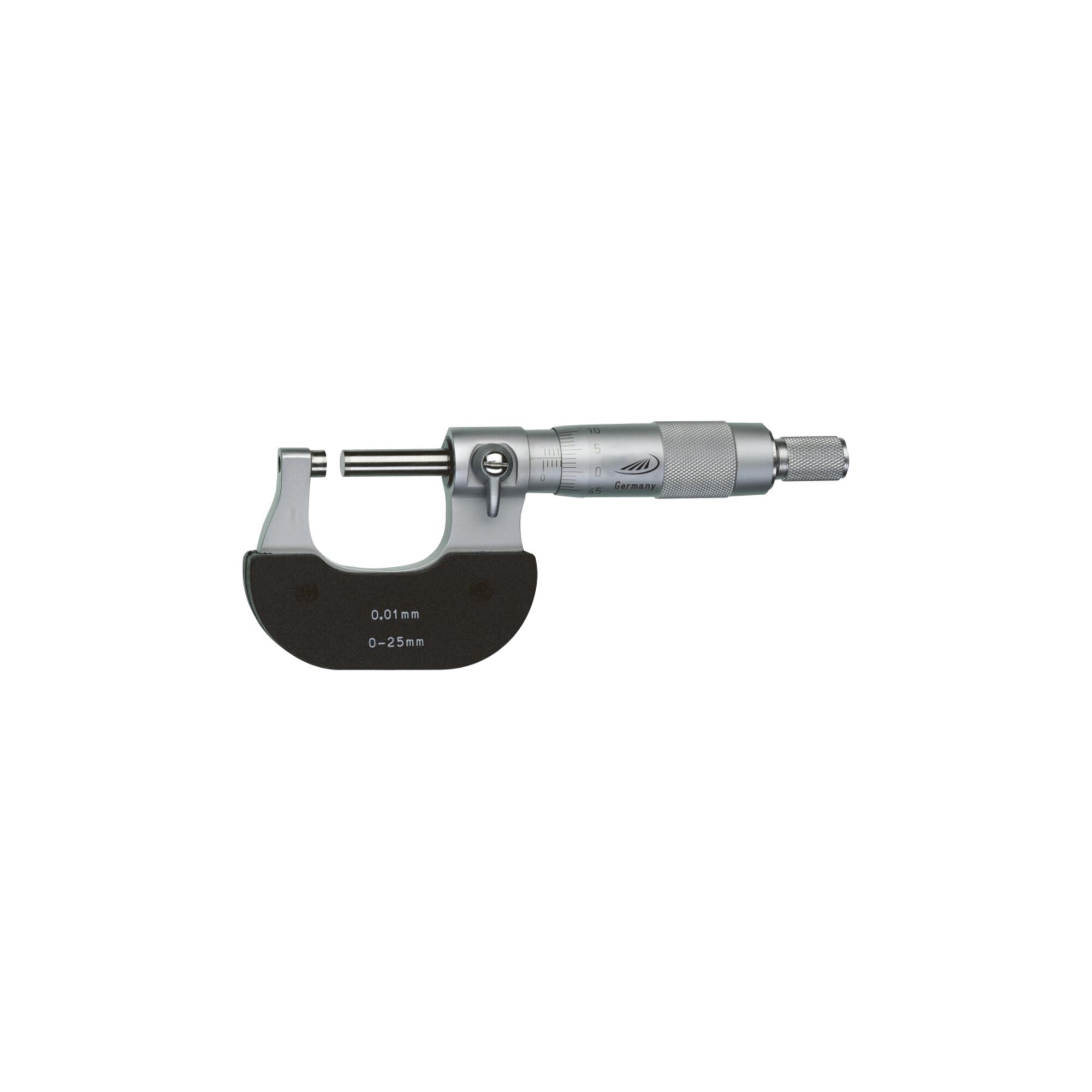 Helios Preisser Bügelmessschraube 0-25 mm Messtrommeldurchmesser 17 mm ; Helios-Preisser (0800501)