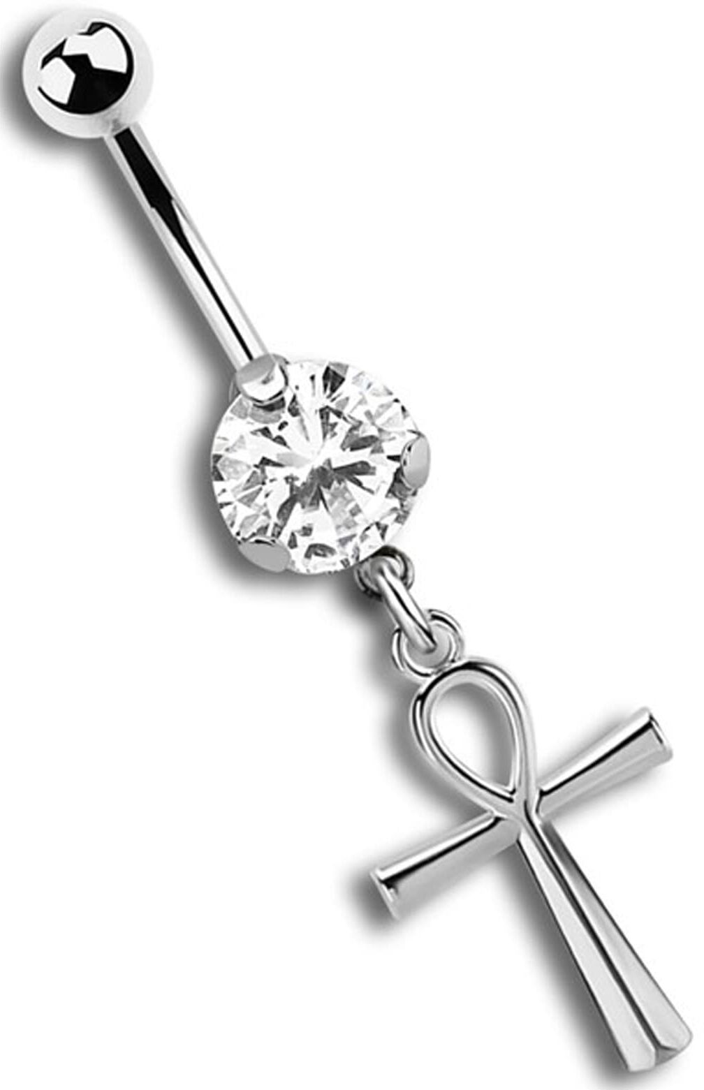 Bauchnabelpiercing ADELIA´S "Piercing  Bauchnabelpiercing", silber, Piercings, Kinder, Chirurgiestahl, Bauchnabelpiercing