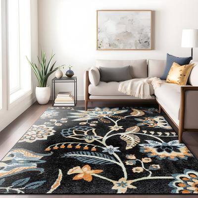 World Rug Gallery Floral Modern Area Rug