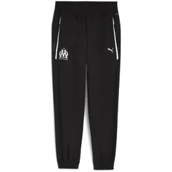 PUMA Olympique Marseille Pumatech Woven Trainingshose Herren 35 - PUMA black/PUMA silver XL