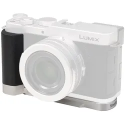 5701 L-förmiger Griff für Panasonic Lumix L10 silber