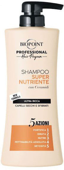 Biopoint Shampoo Super Nutriente con Ceramidi